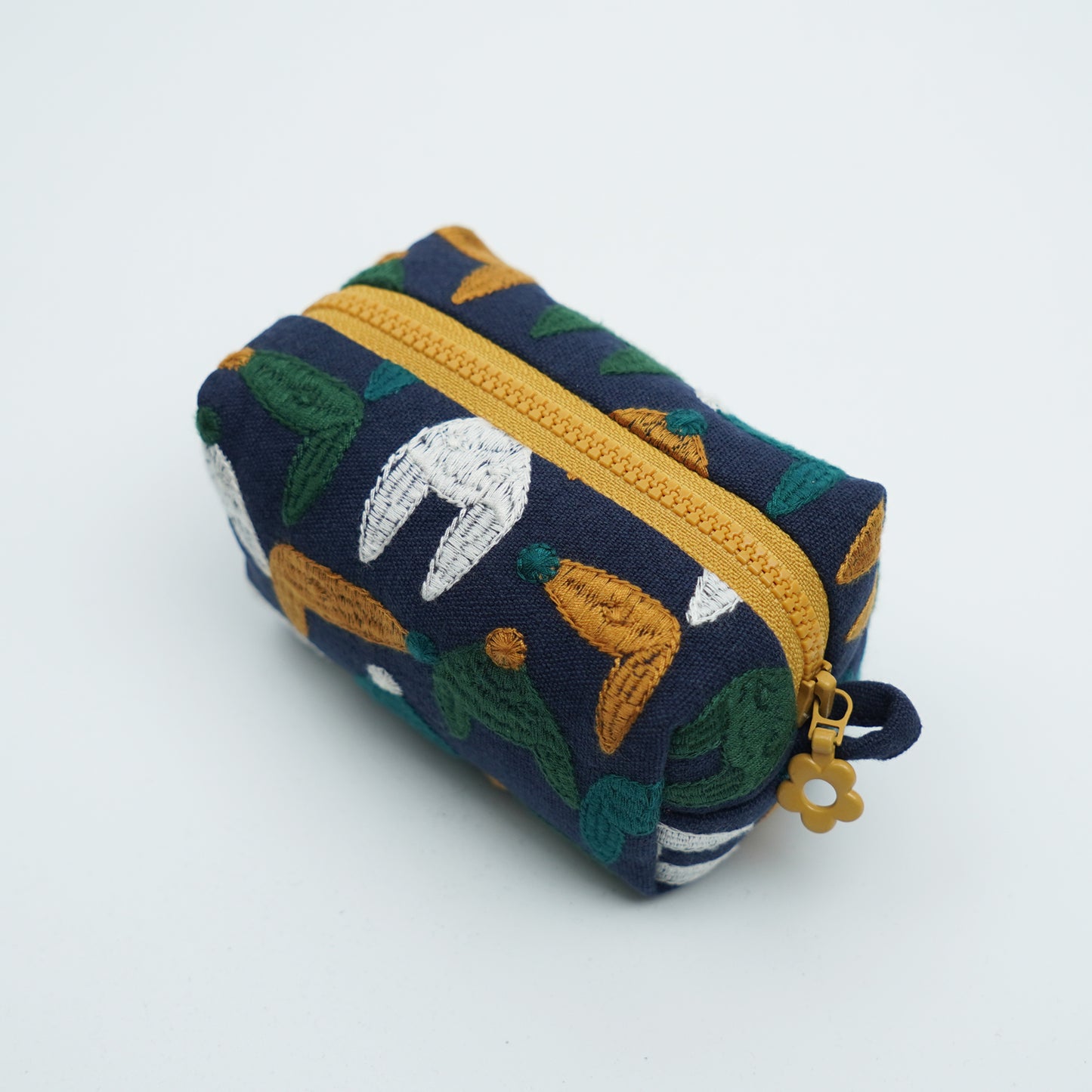 Key bag Embroidered fabric Fox